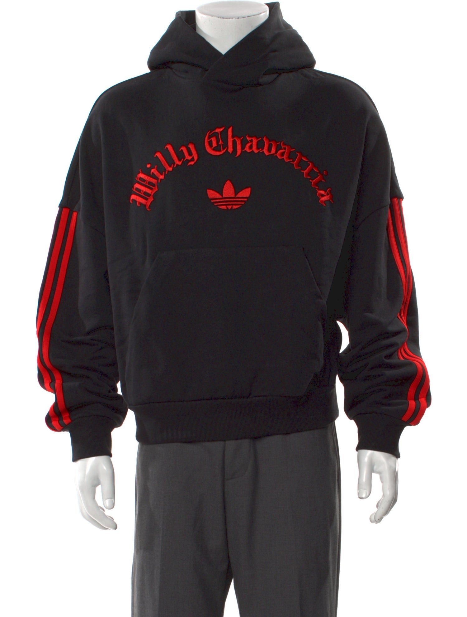 Willy Chavarria x adidas Graphic Print Crew Neck Hoodie w/ Tags