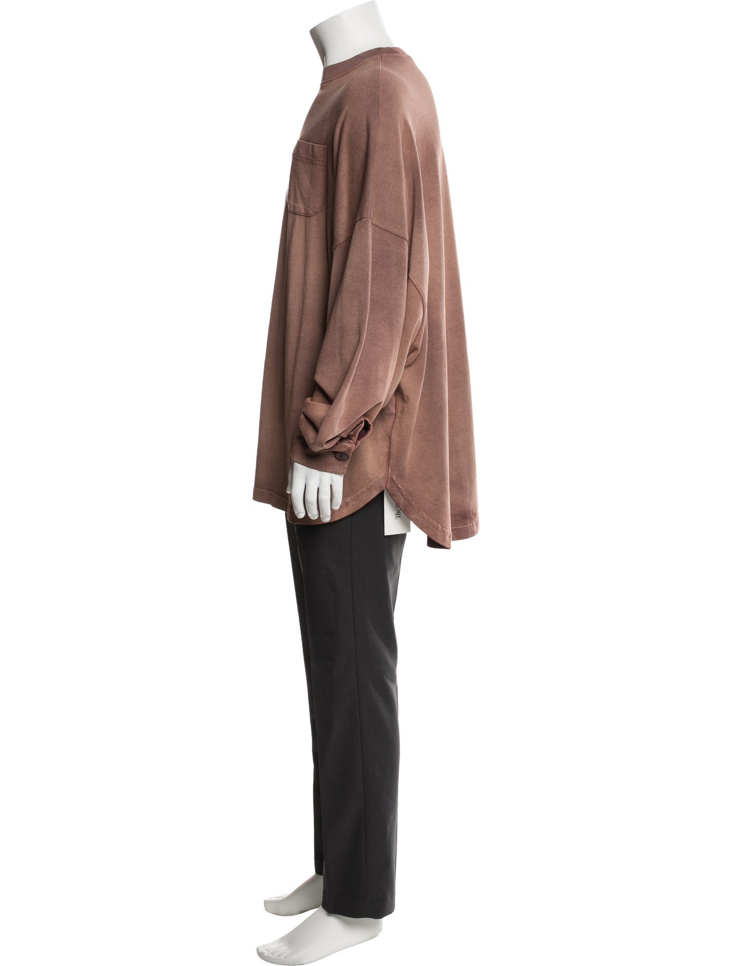 Willy Chavarria Crew Neck Long Sleeve T-Shirt