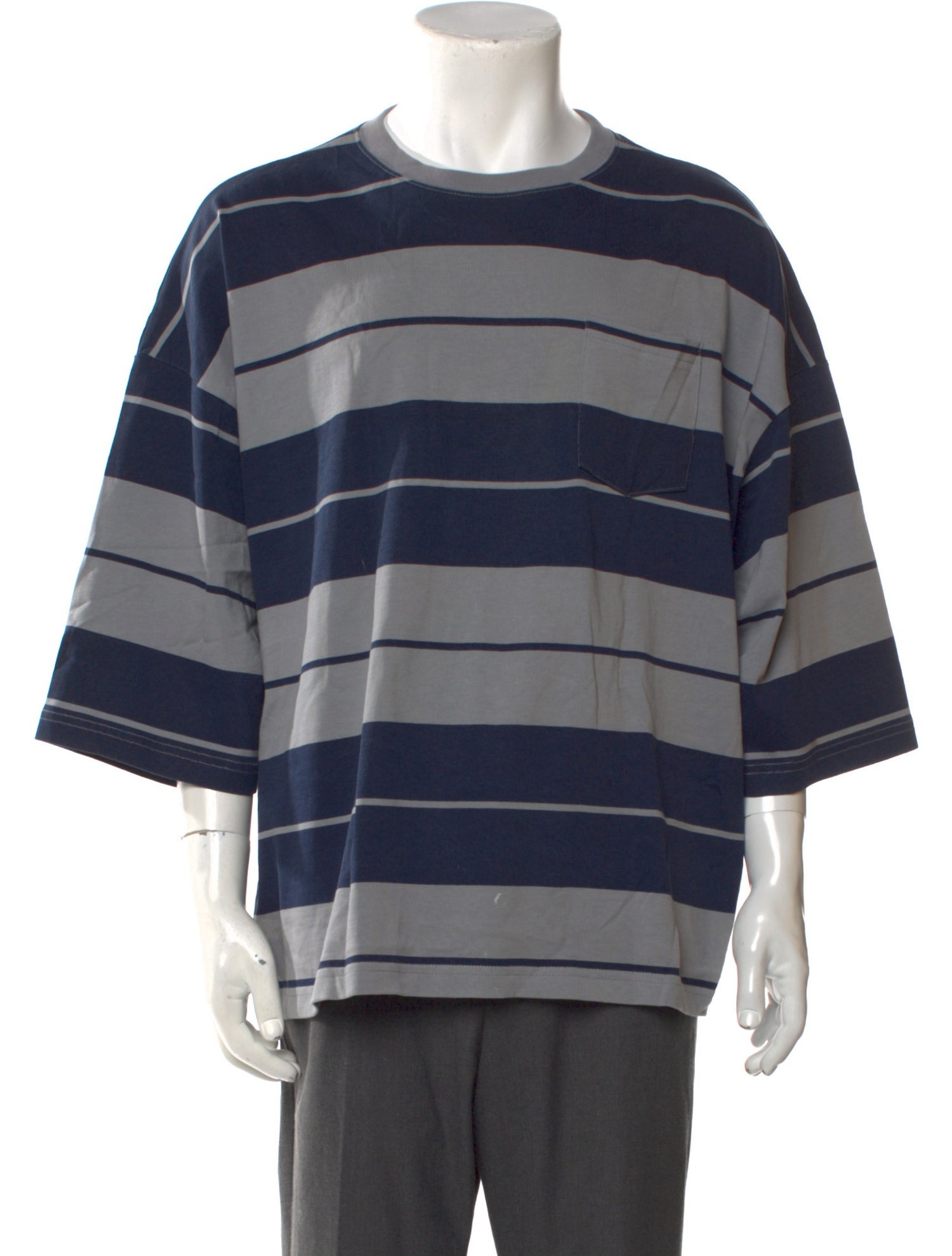 Willy Chavarria Charlie Brown Buffalo Striped T-Shirt