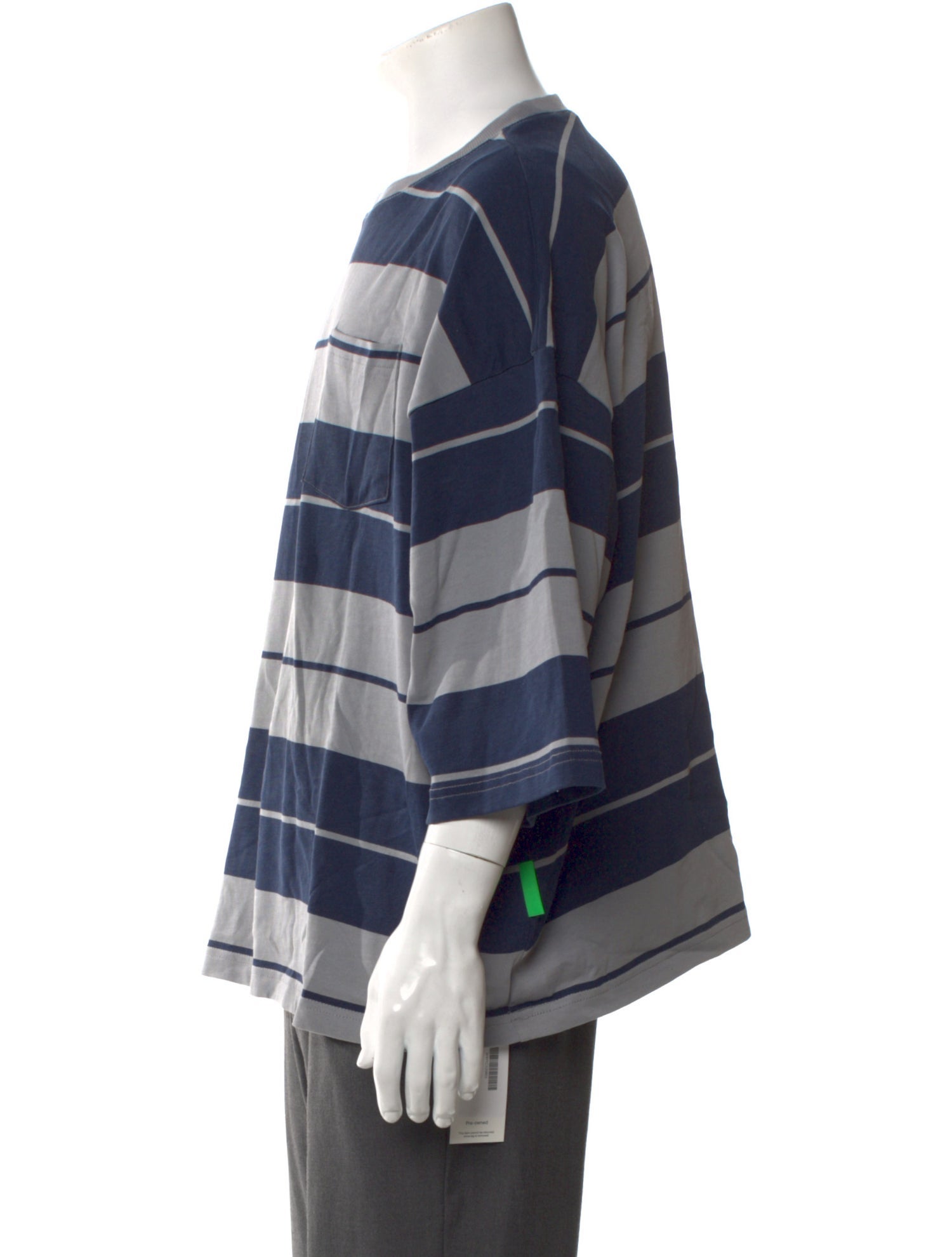 Willy Chavarria Charlie Brown Buffalo Striped T-Shirt