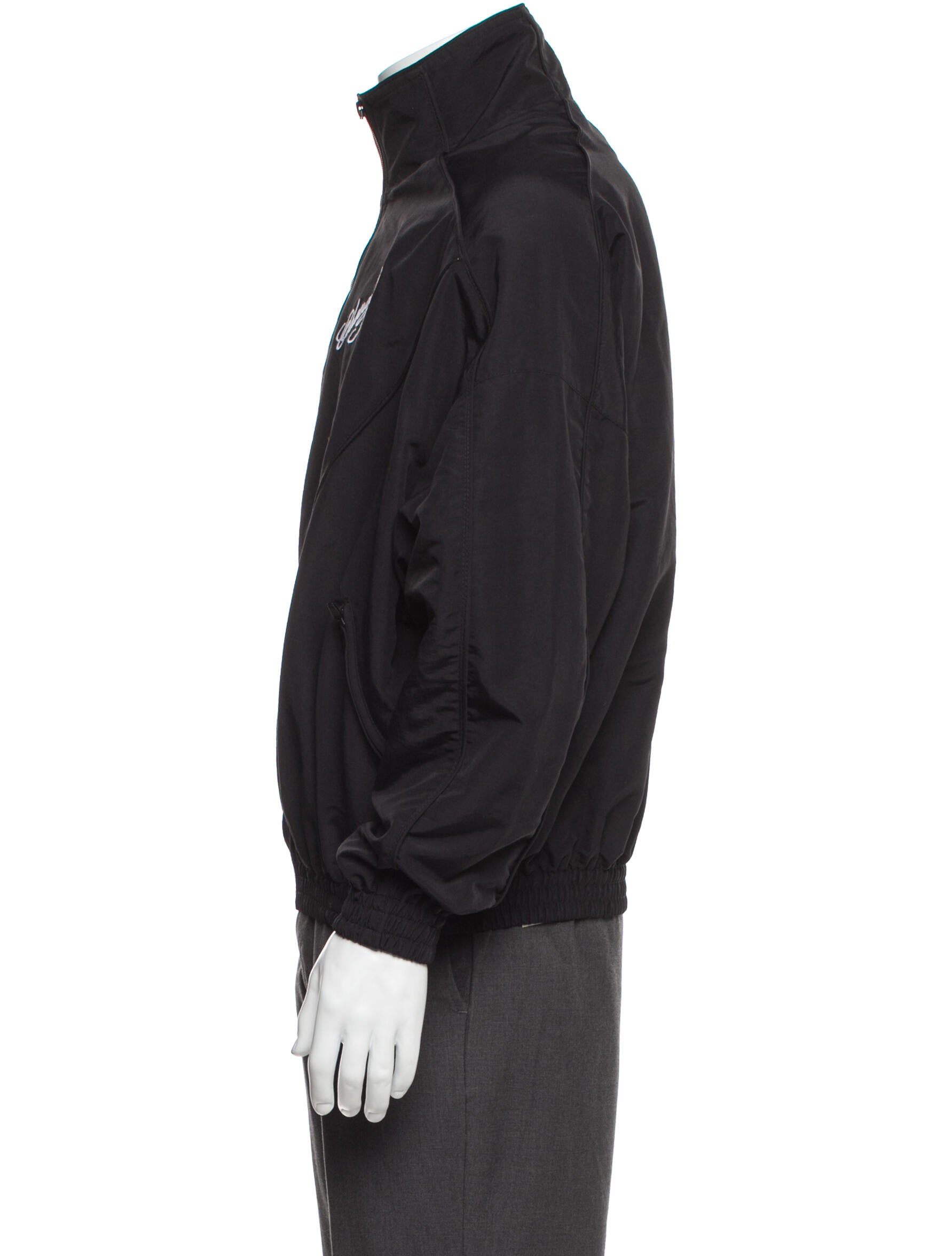 Willy Chavarria Graphic Print Windbreaker