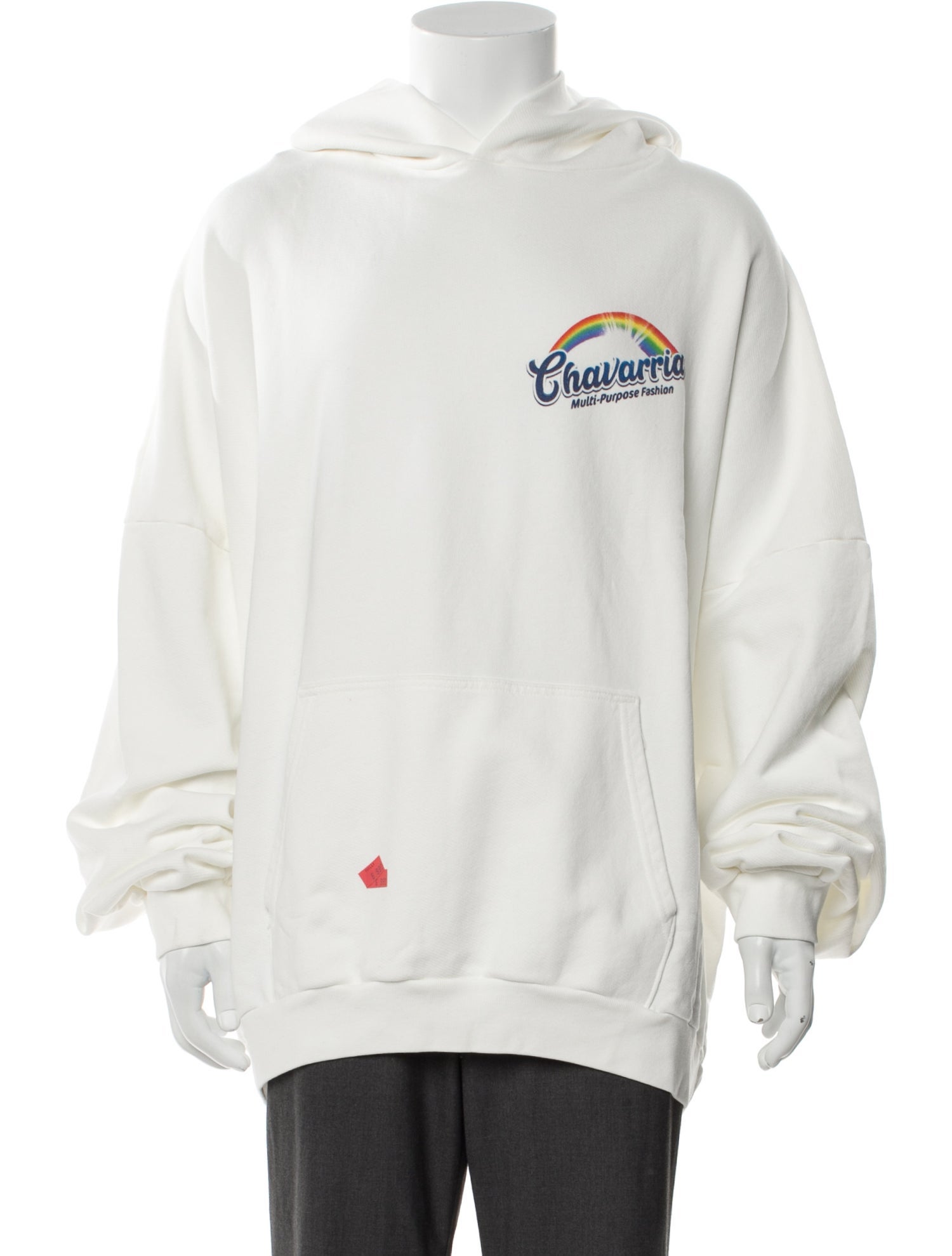 Willy Chavarria Graphic Print Crew Neck Hoodie w/ Tags