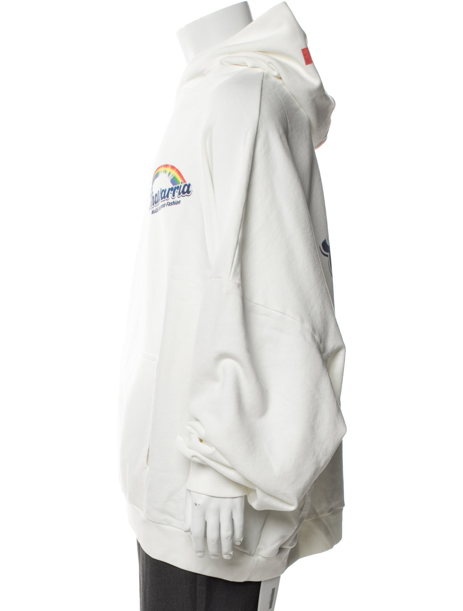 Willy Chavarria Graphic Print Crew Neck Hoodie w/ Tags