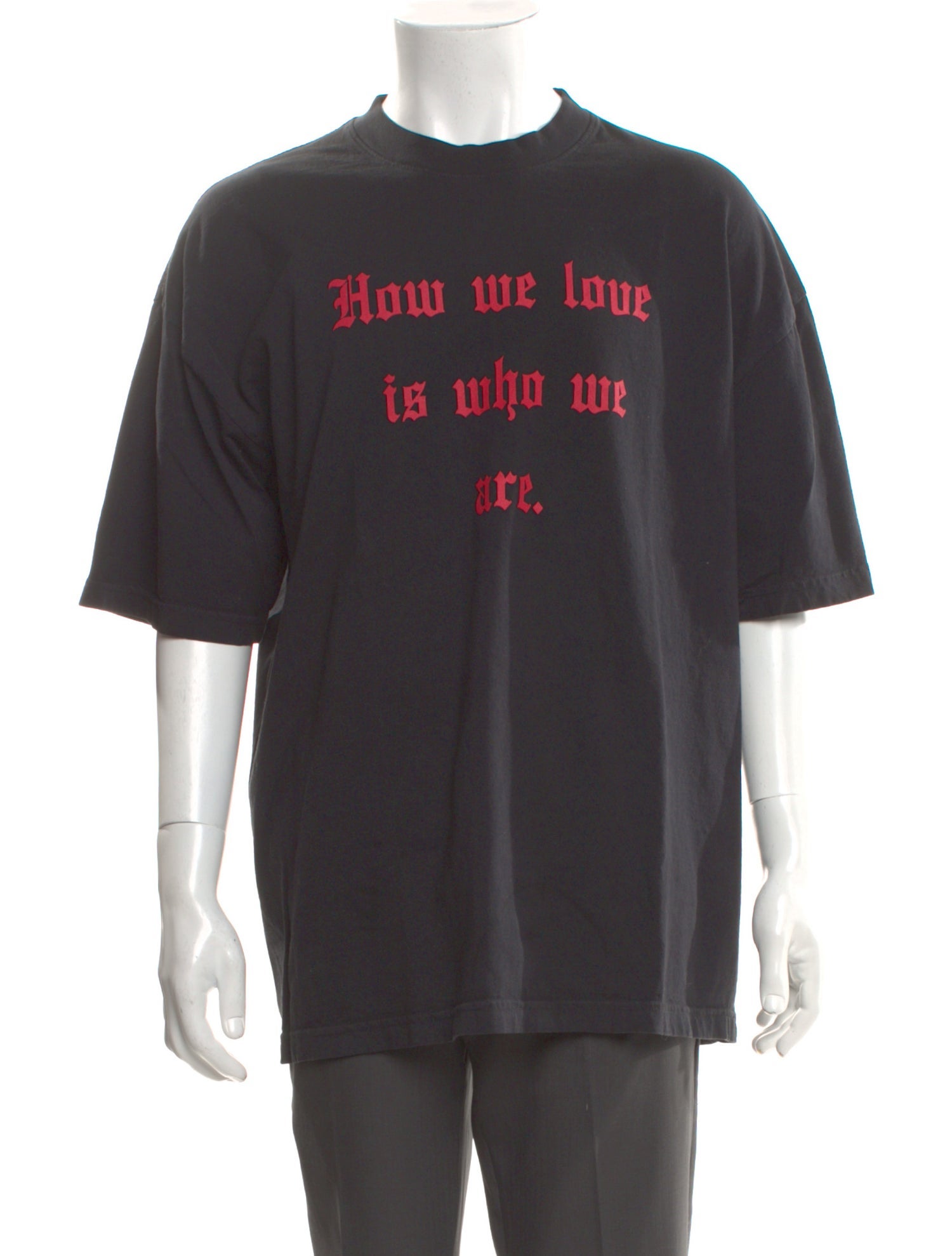 Willy Chavarria Graphic Print Crew Neck T-Shirt