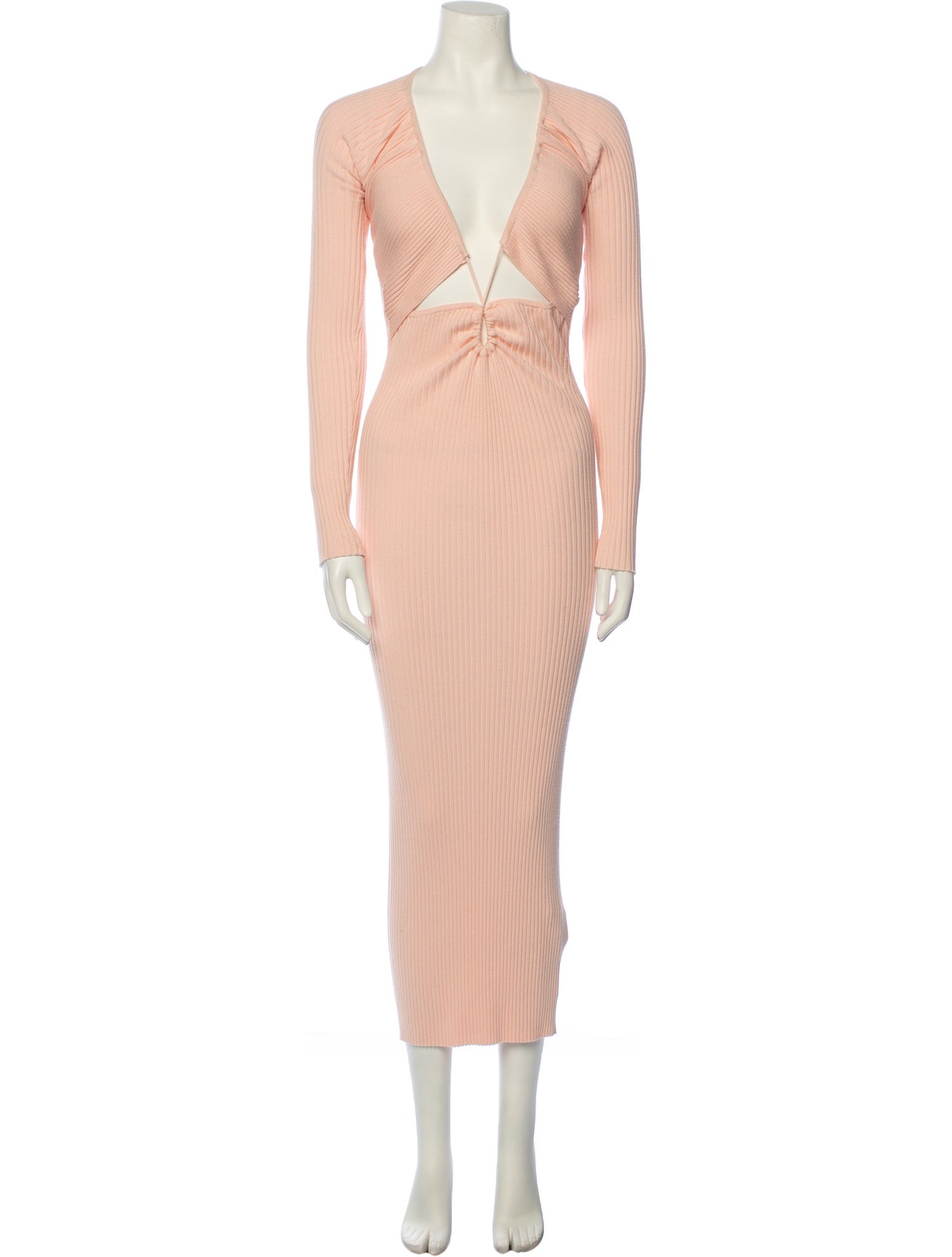 Wynn Hamlyn V-Neck Long Dress