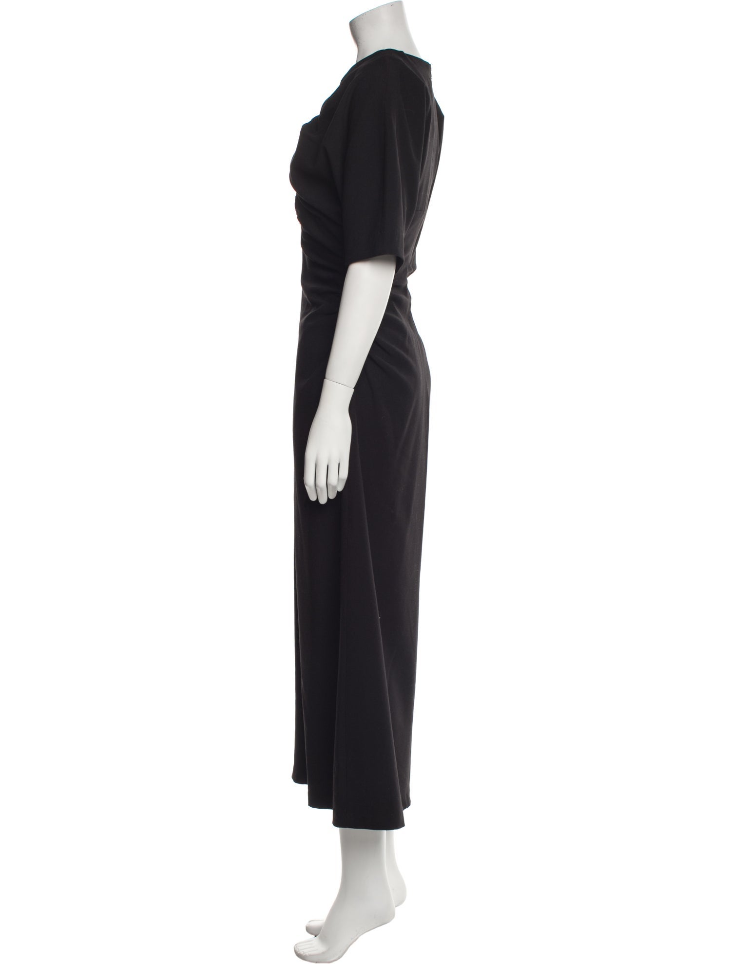 Wynn Hamlyn Plunge Neckline Long Dress