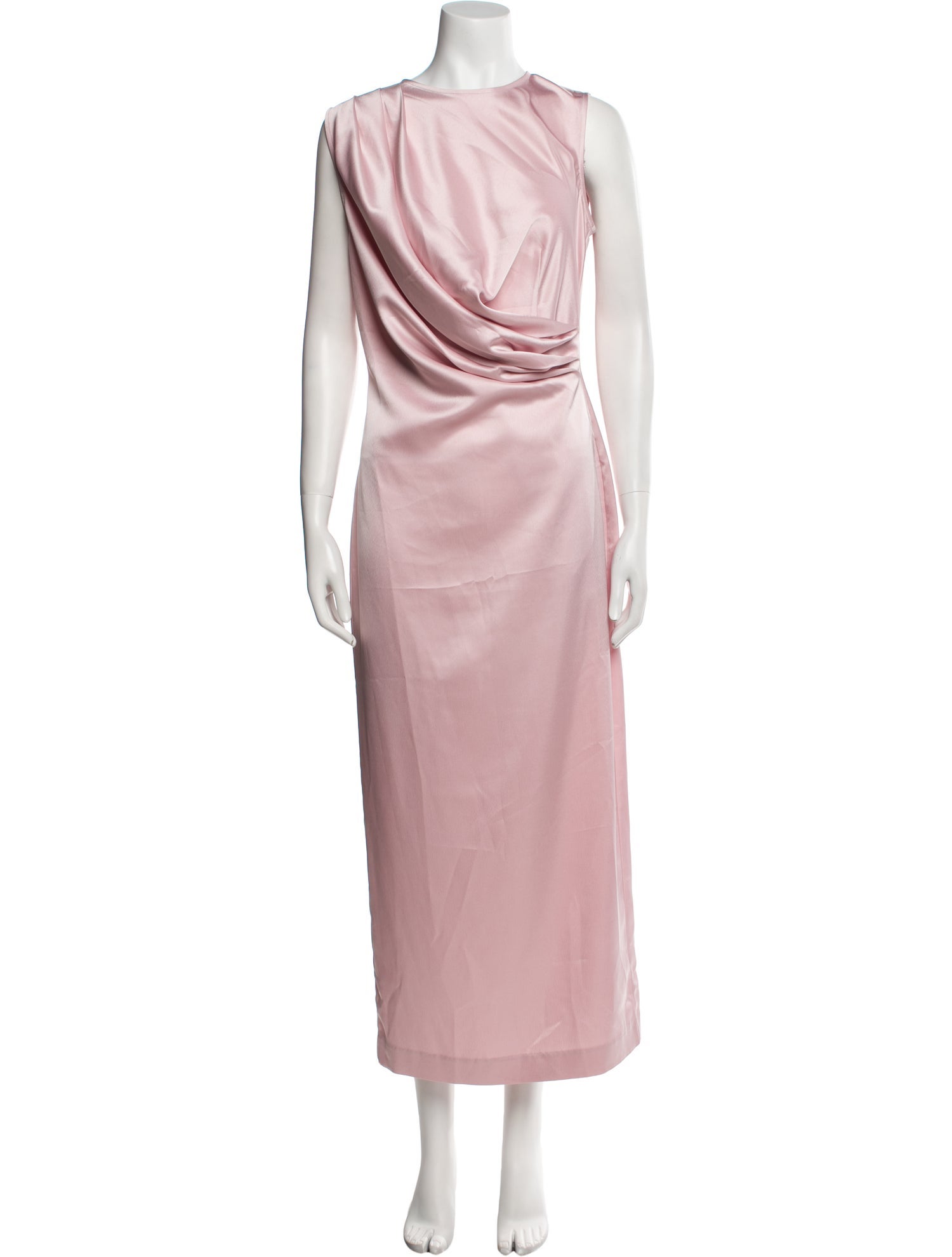 Wynn Hamlyn Cowl Neck Long Dress