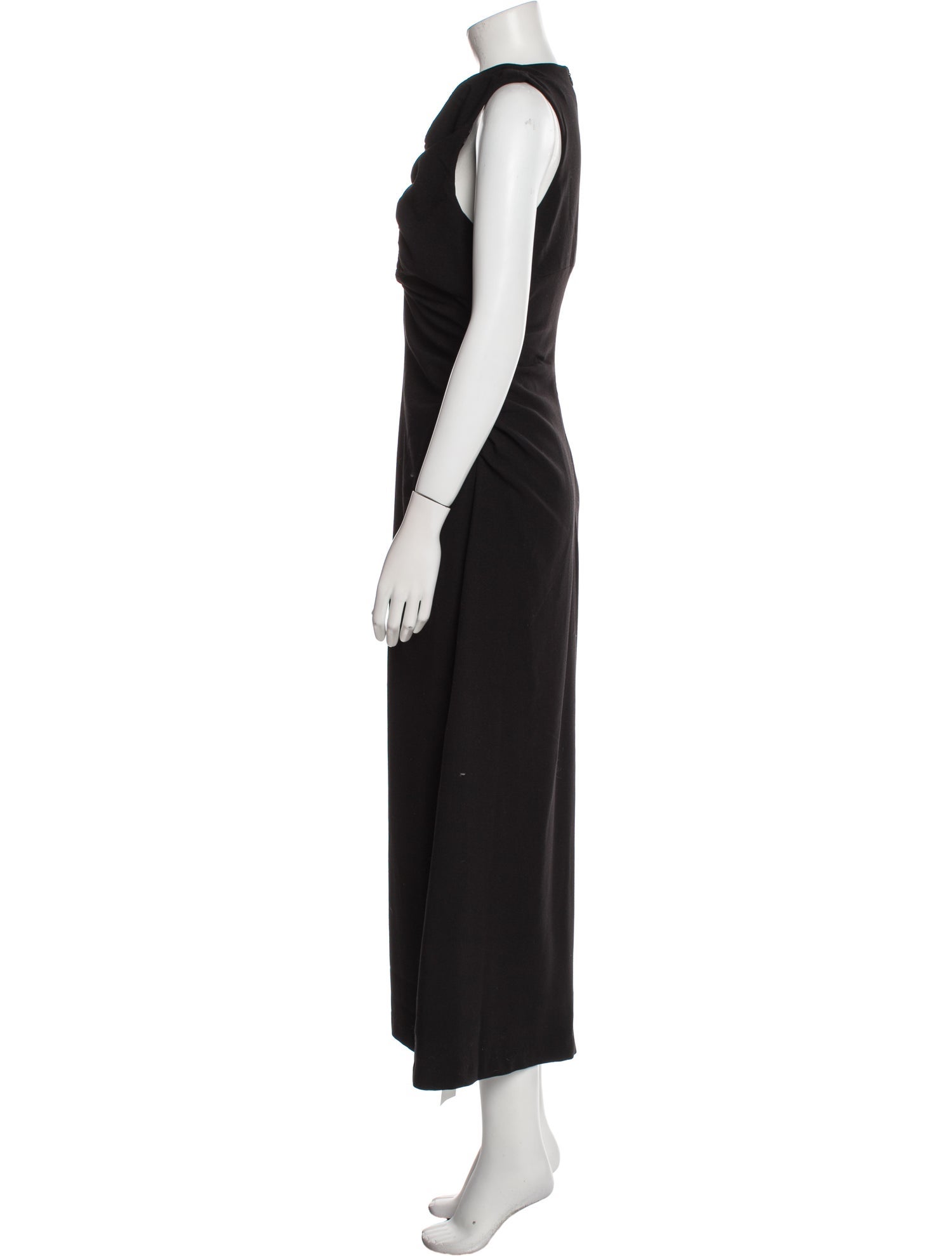 Wynn Hamlyn V-Neck Long Dress