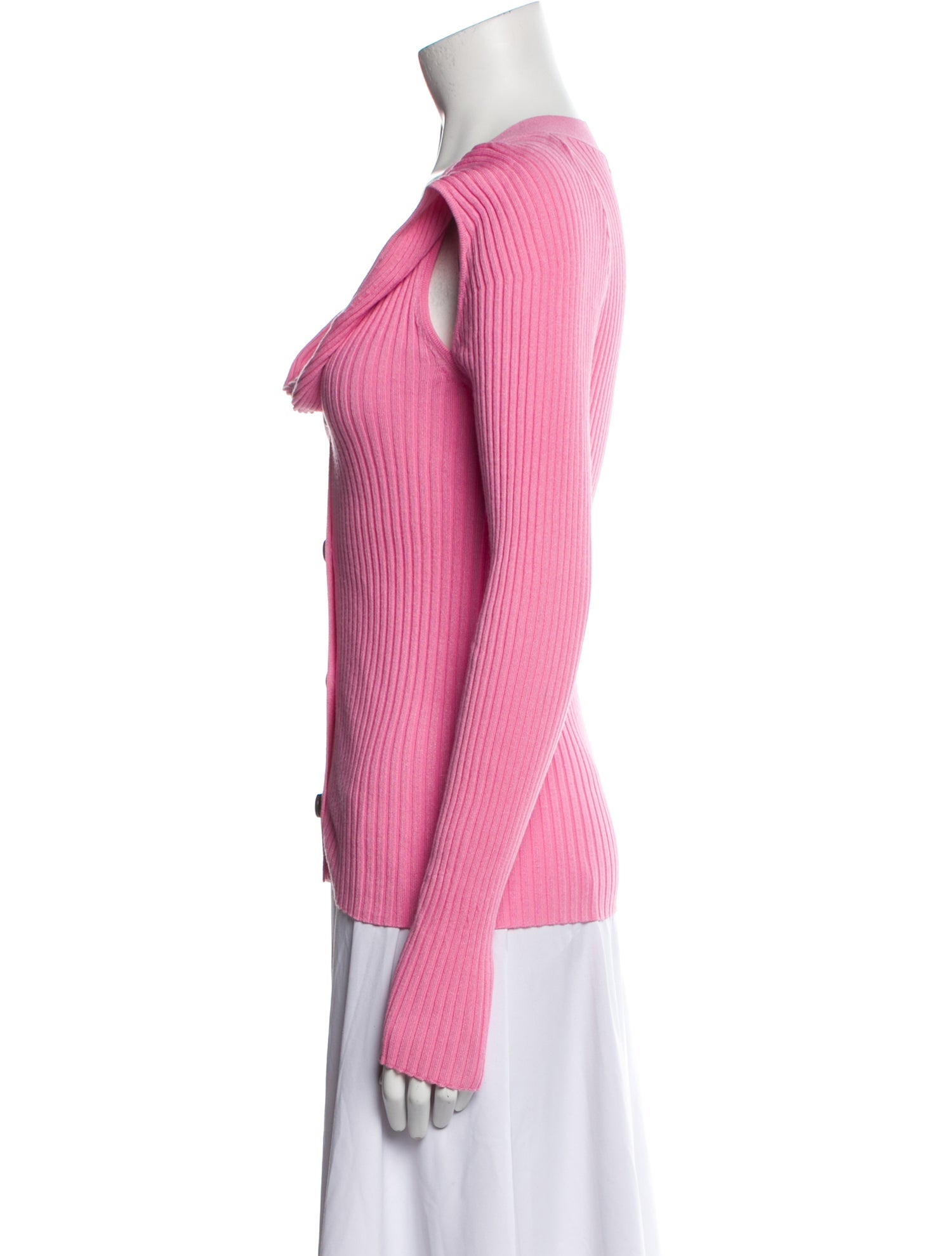 Wynn Hamlyn Cowl Neck Long Sleeve Top