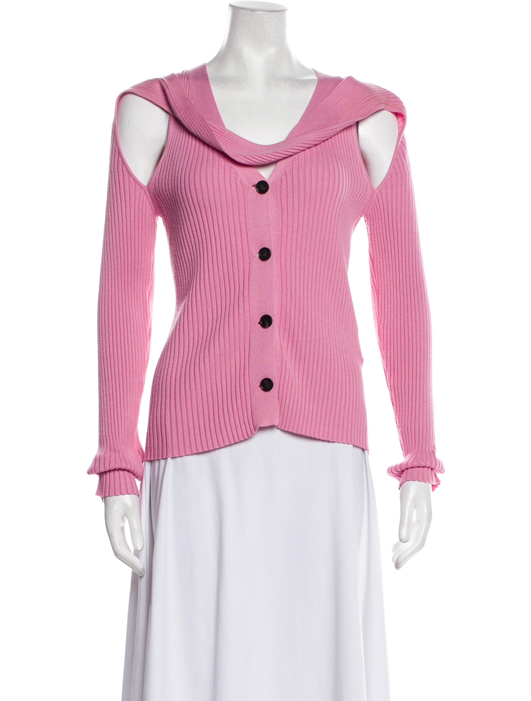 Wynn Hamlyn V-Neck Long Sleeve Top