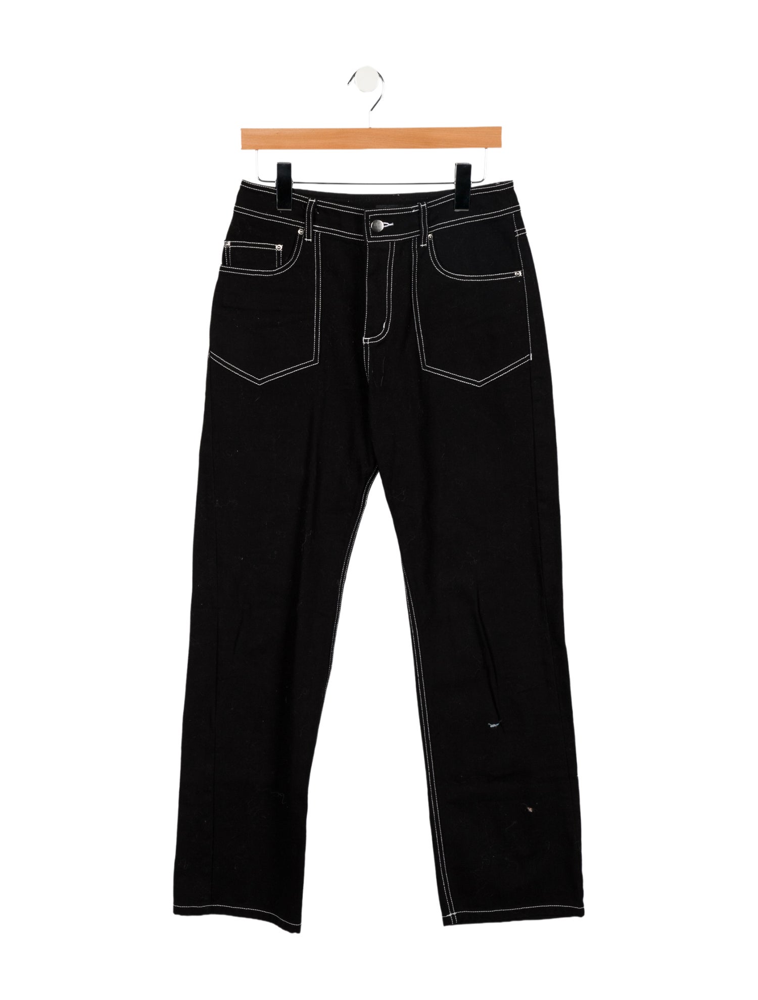 Wynn Hamlyn Mid-Rise Straight Leg Jeans