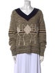Wynn Hamlyn Wool Striped Sweater