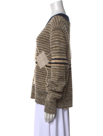 Wynn Hamlyn Wool Striped Sweater