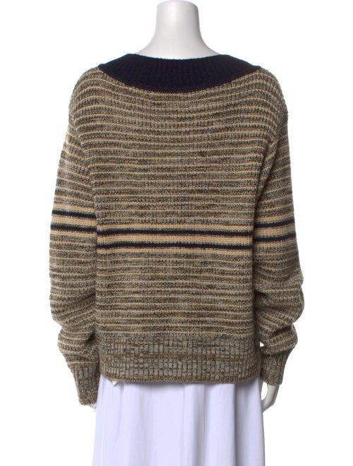 Wynn Hamlyn Wool Striped Sweater