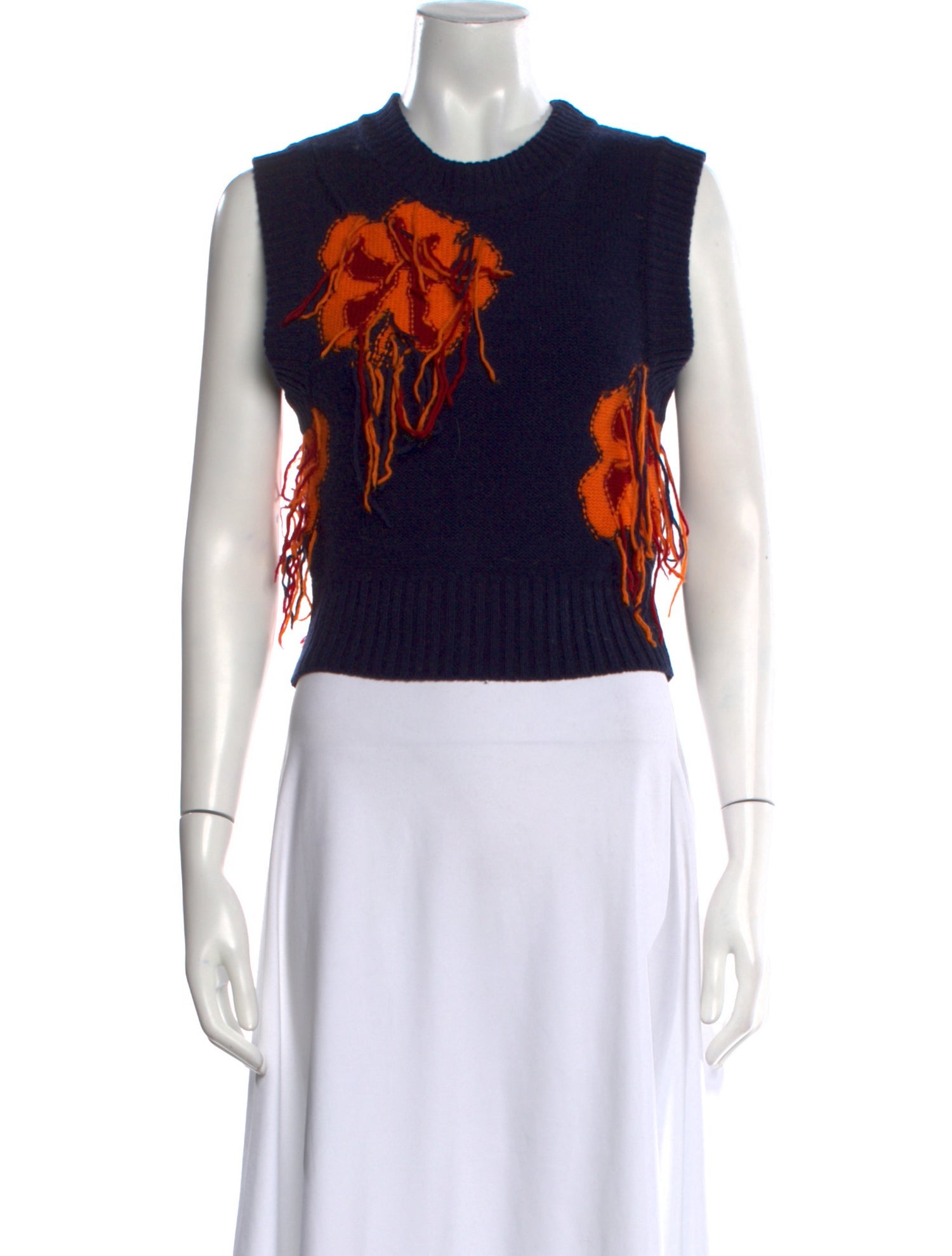 Wynn Hamlyn Wool Printed Sweater