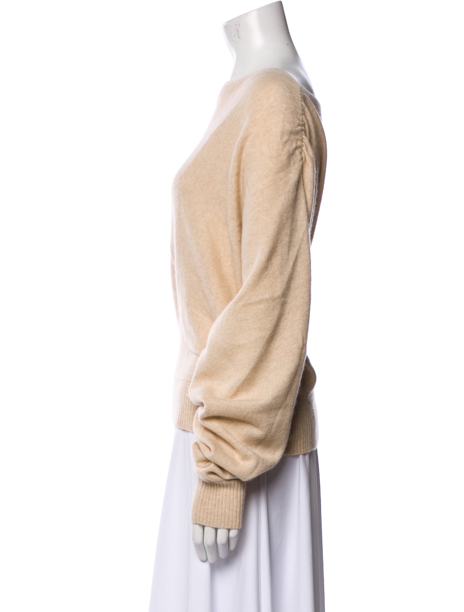 Wynn Hamlyn Cashmere Bateau Neckline Sweater