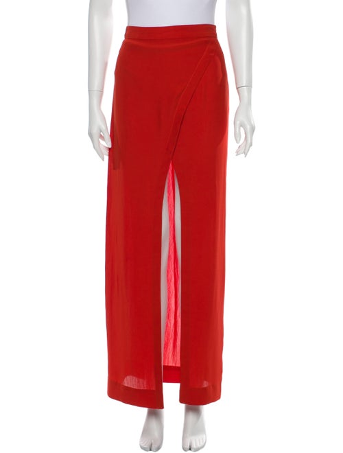 Nomia Long Skirt Red