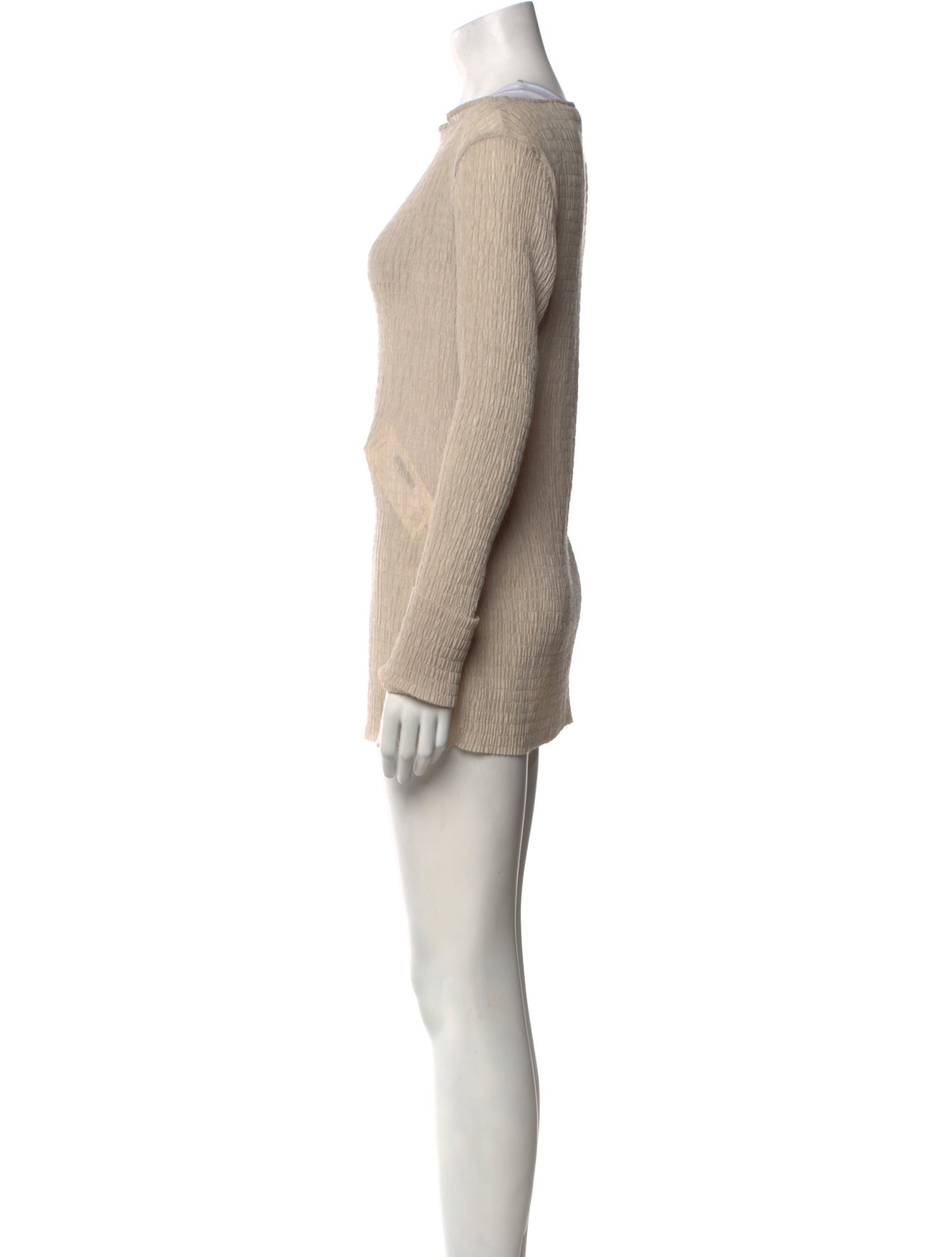 Nomia Bateau Neckline Long Sleeve Tunic