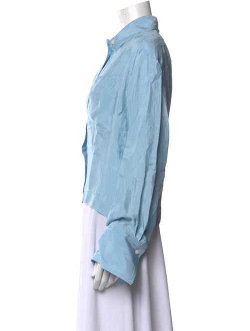 Nomia Long Sleeve Button-Up Top