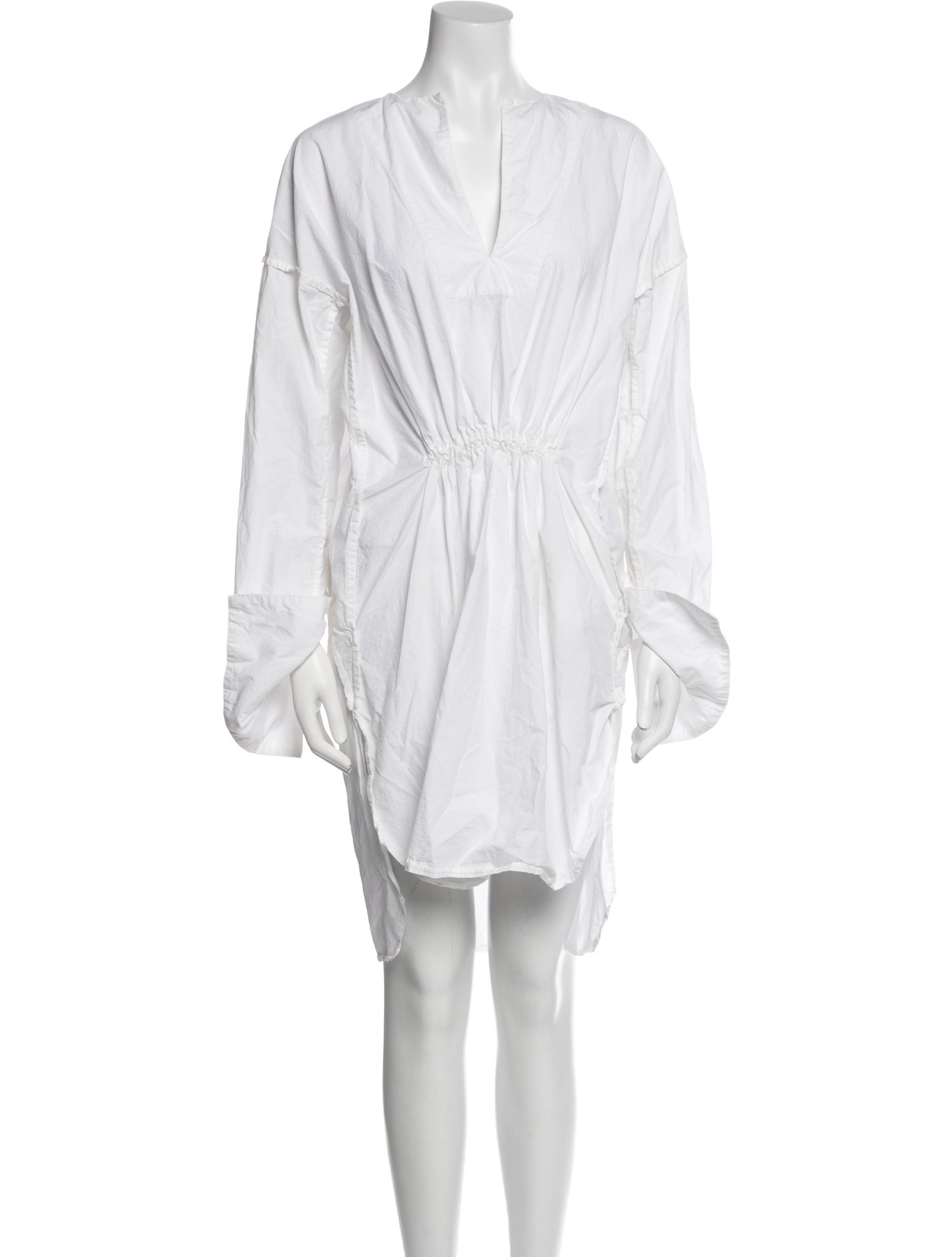 Nomia V-Neck Knee-Length Dress