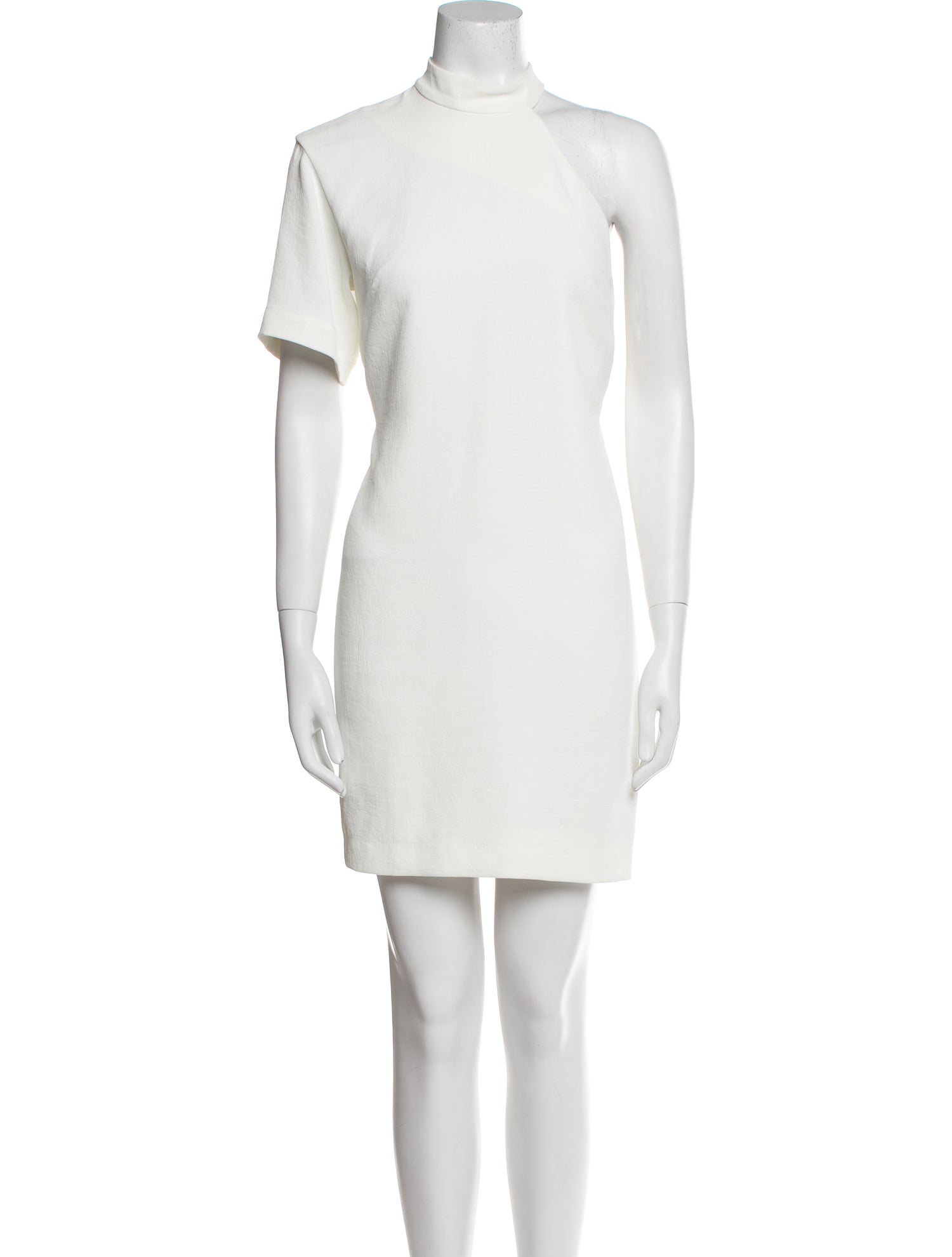 Nomia Mock Neck Mini Dress