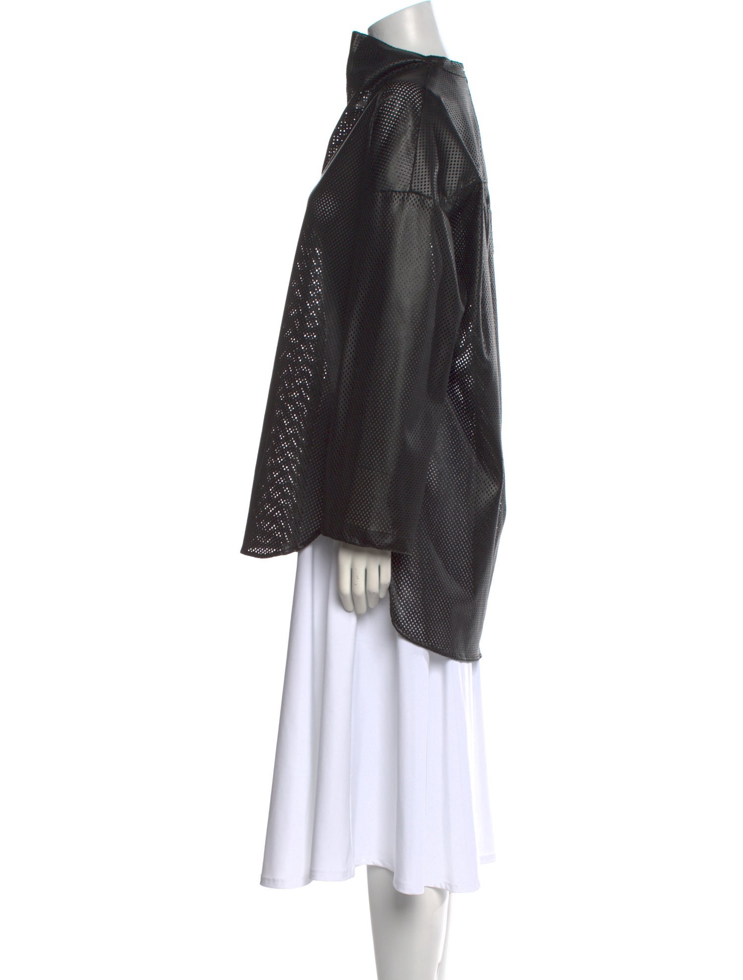 Nomia Polka Dot Print Turtleneck Tunic