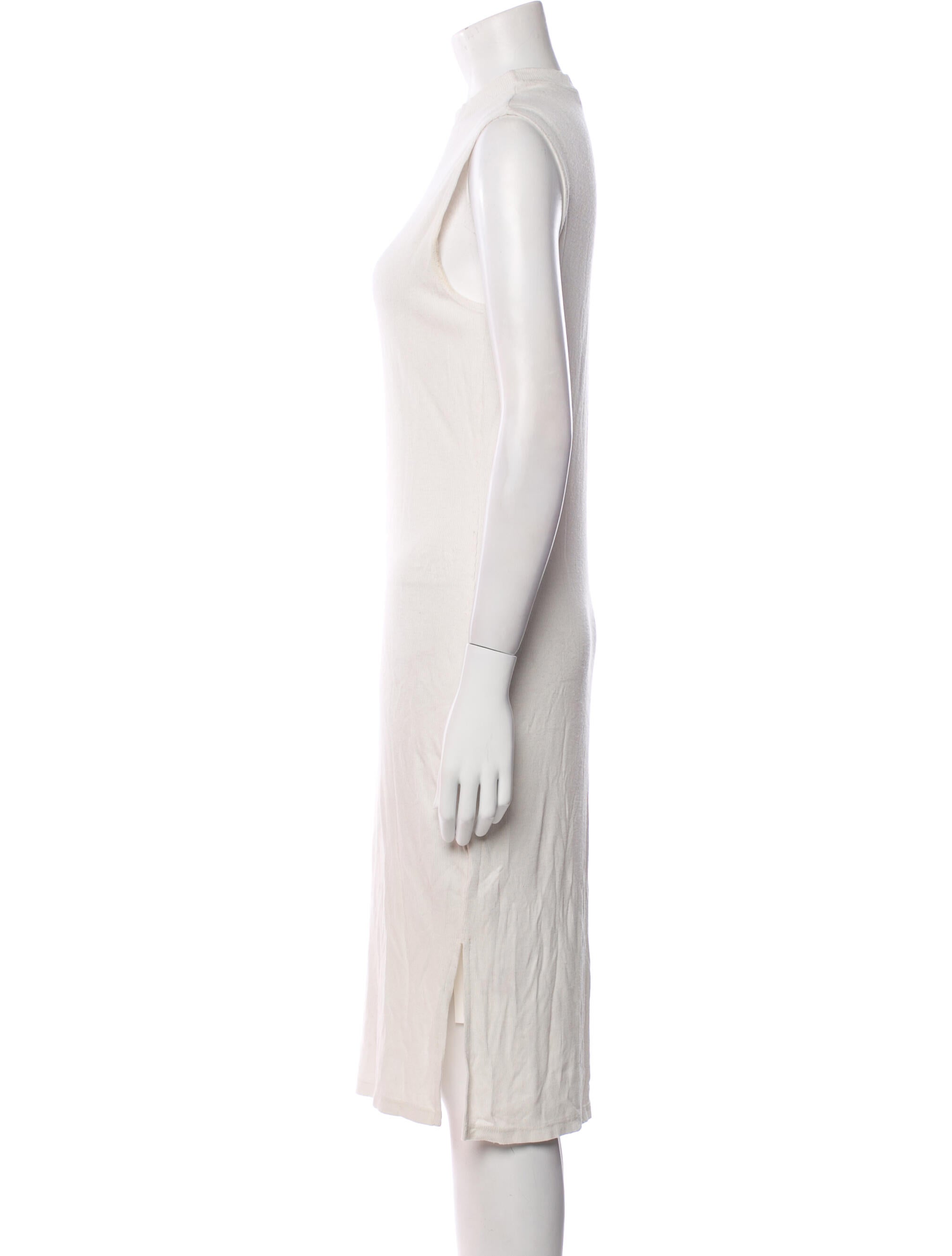 Nomia Mock Neck Midi Length Dress