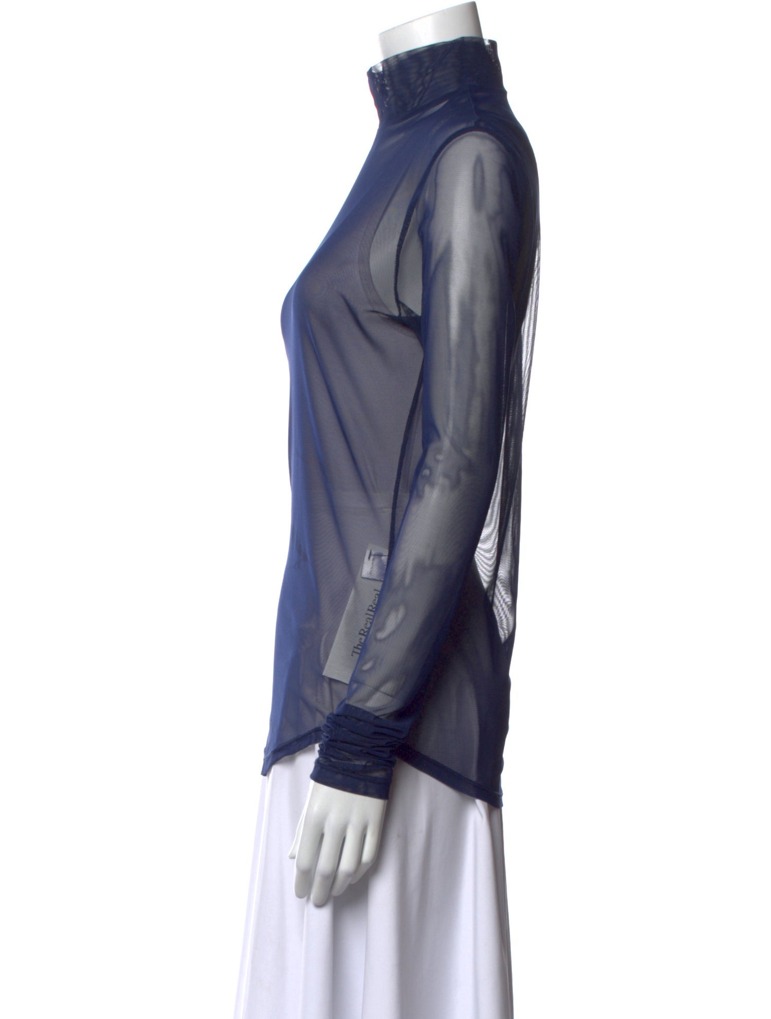 Nomia Mock Neck Long Sleeve Top