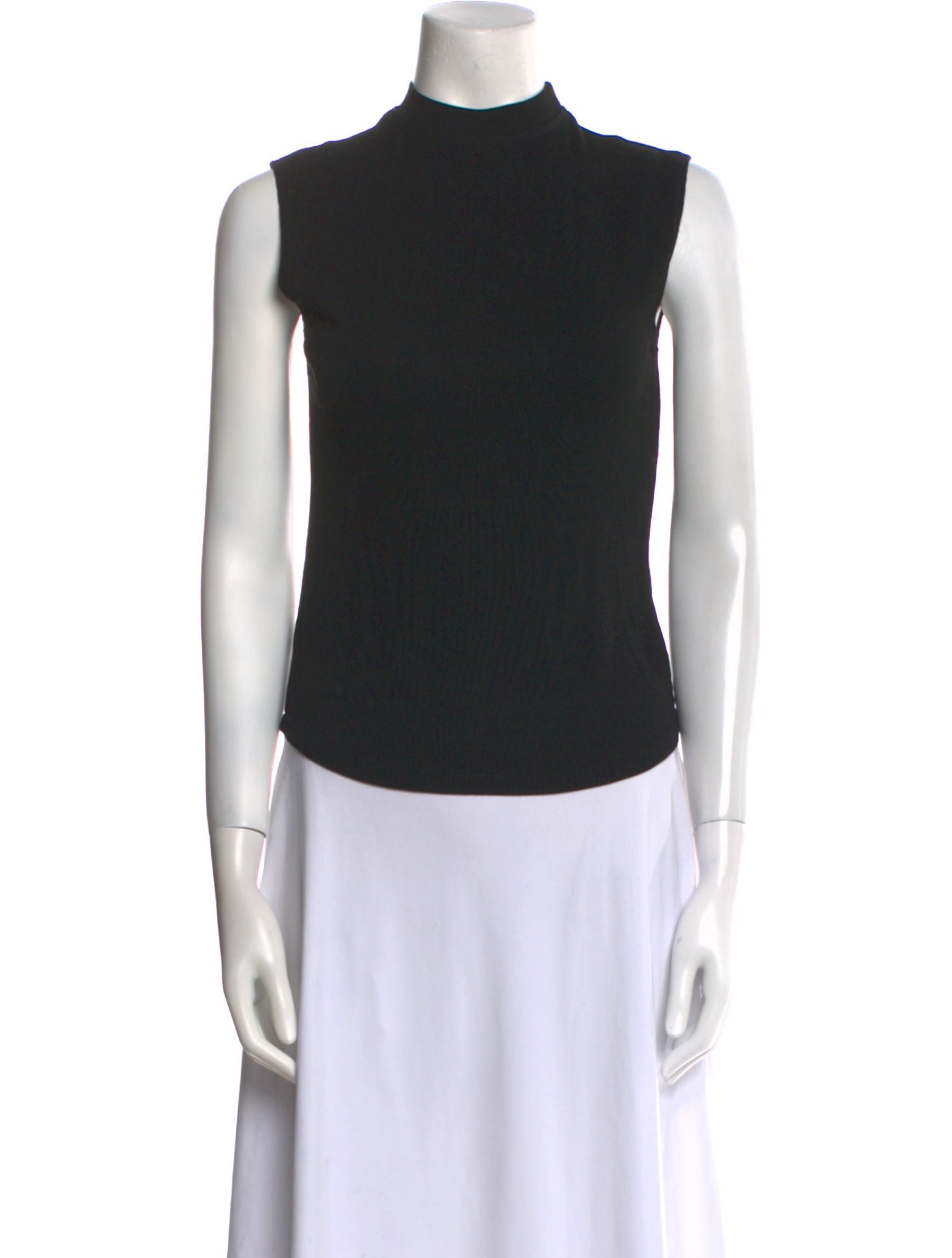 Nomia Mock Neck Sleeveless Top