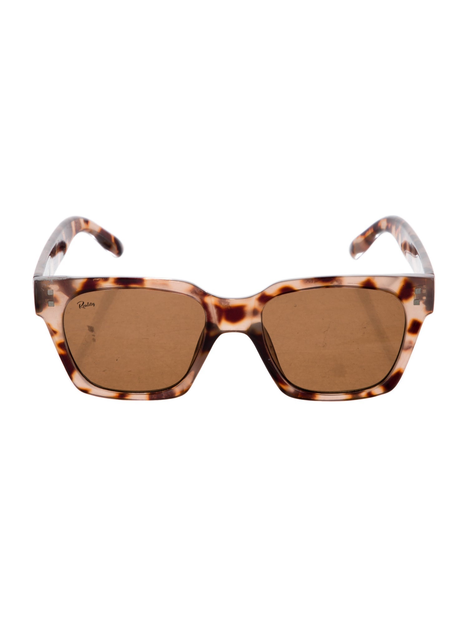 Reality Studio Wayfarer Mirrored Sunglasses