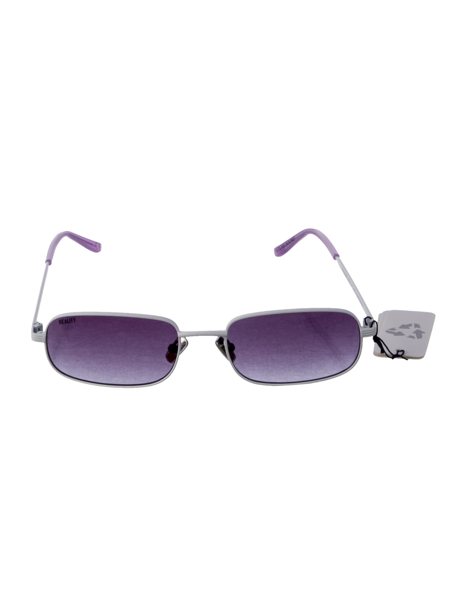 Reality Studio Square Mirrored Sunglasses