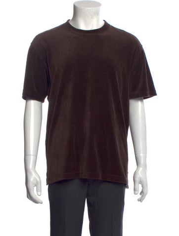 Pre-owned Mastermind Japan Crew Neck Short Sleeve T-shirt In Brown