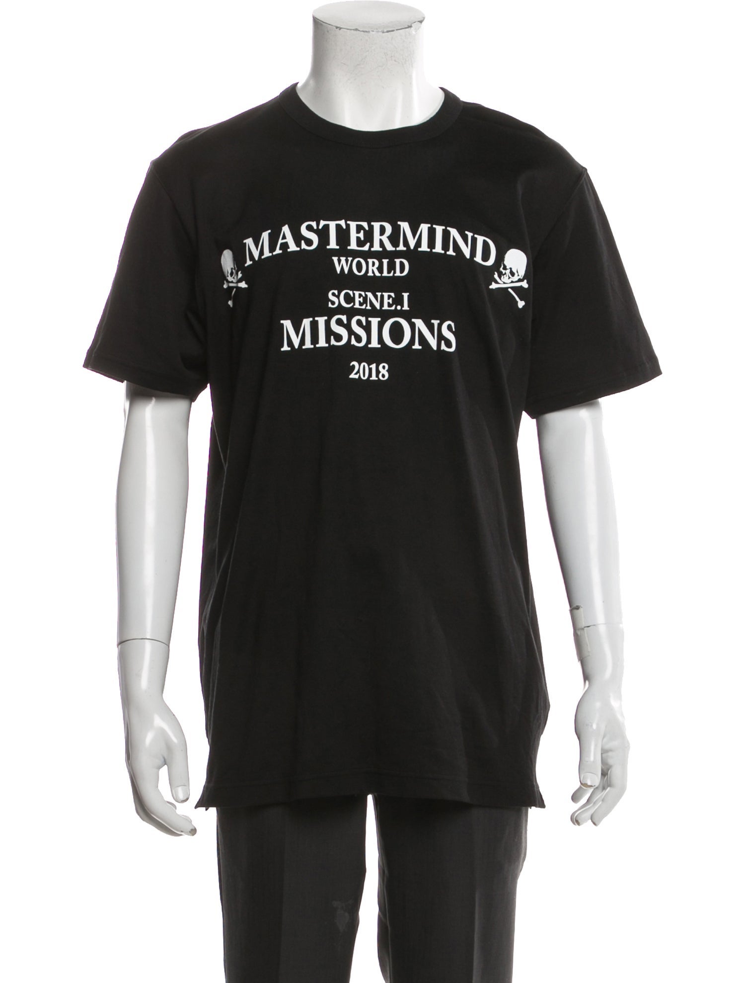 Mastermind World Graphic Print Crew Neck T-Shirt