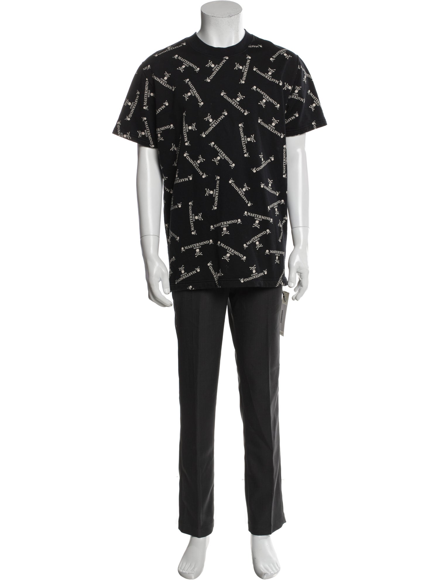 Mastermind World Graphic Print Crew Neck T-Shirt