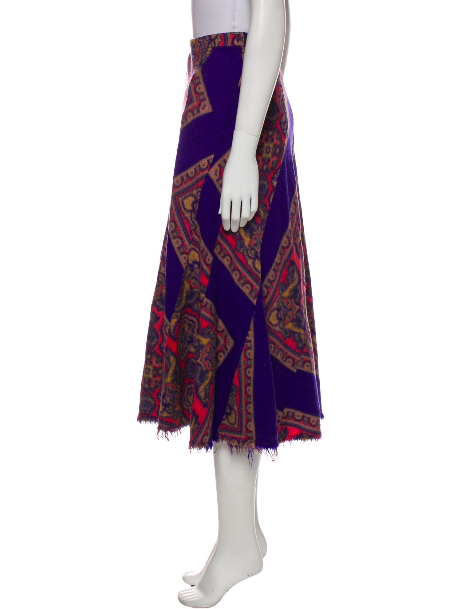 tricot COMME des GARÇONS 2003 Midi Length Skirt