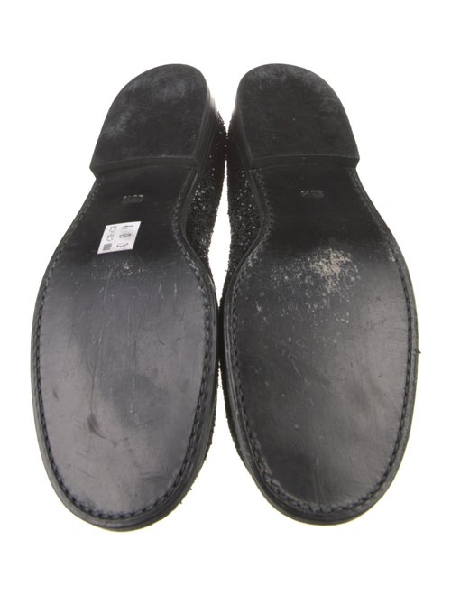 tricot COMME des GARÇONS Glitter Tweed Pattern Mary Jane Flats