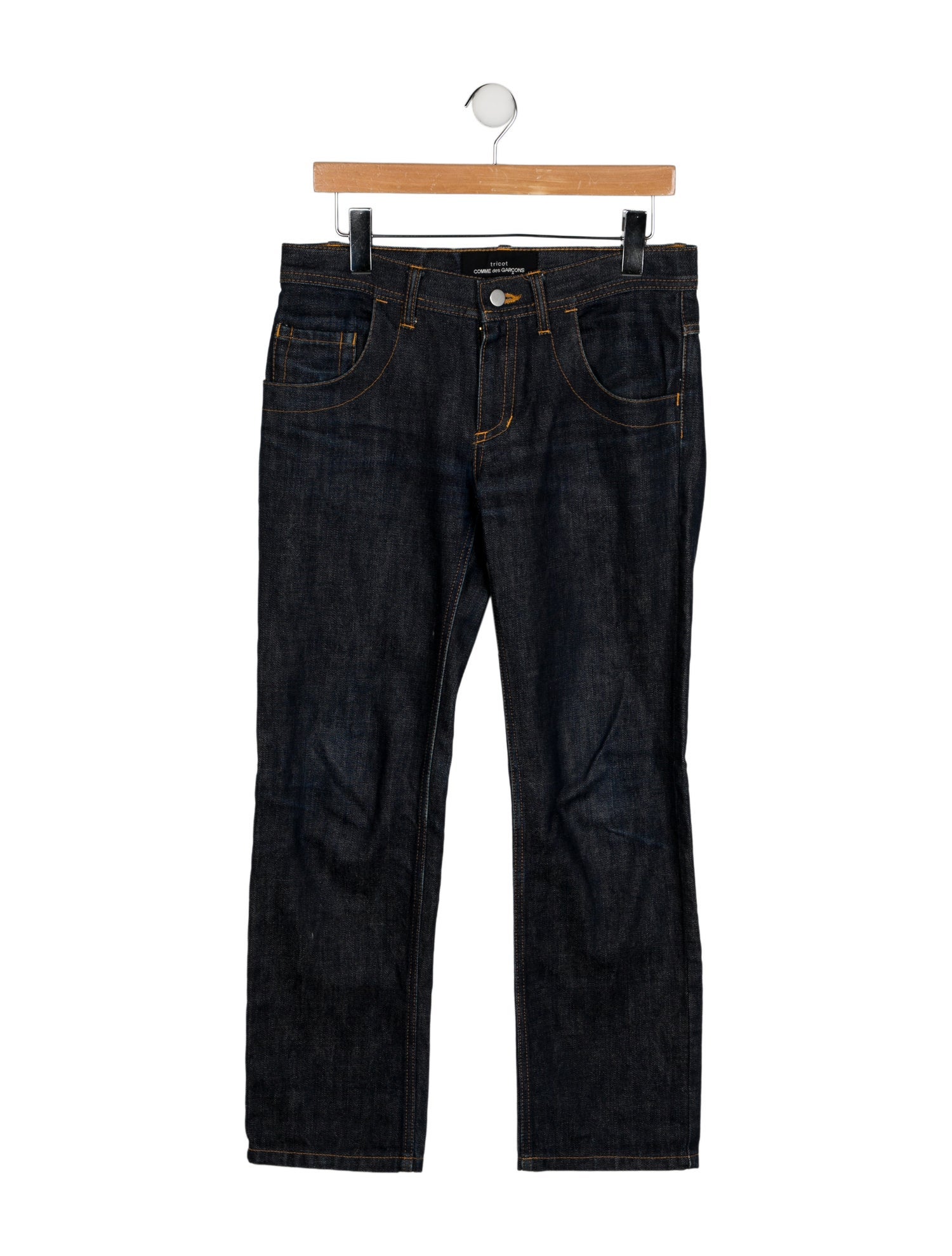 tricot COMME des GARÇONS Mid-Rise Straight Leg Jeans