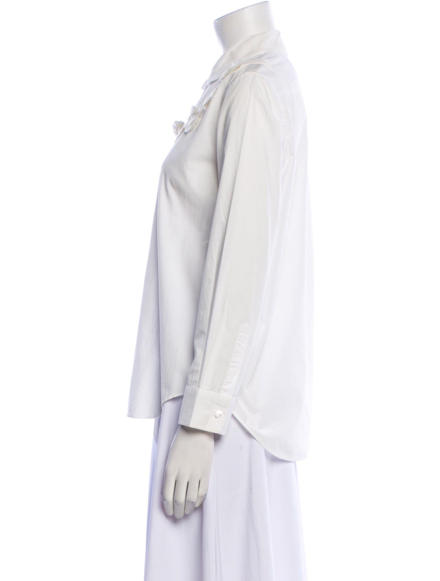 tricot COMME des GARÇONS 2014 Long Sleeve Button-Up Top