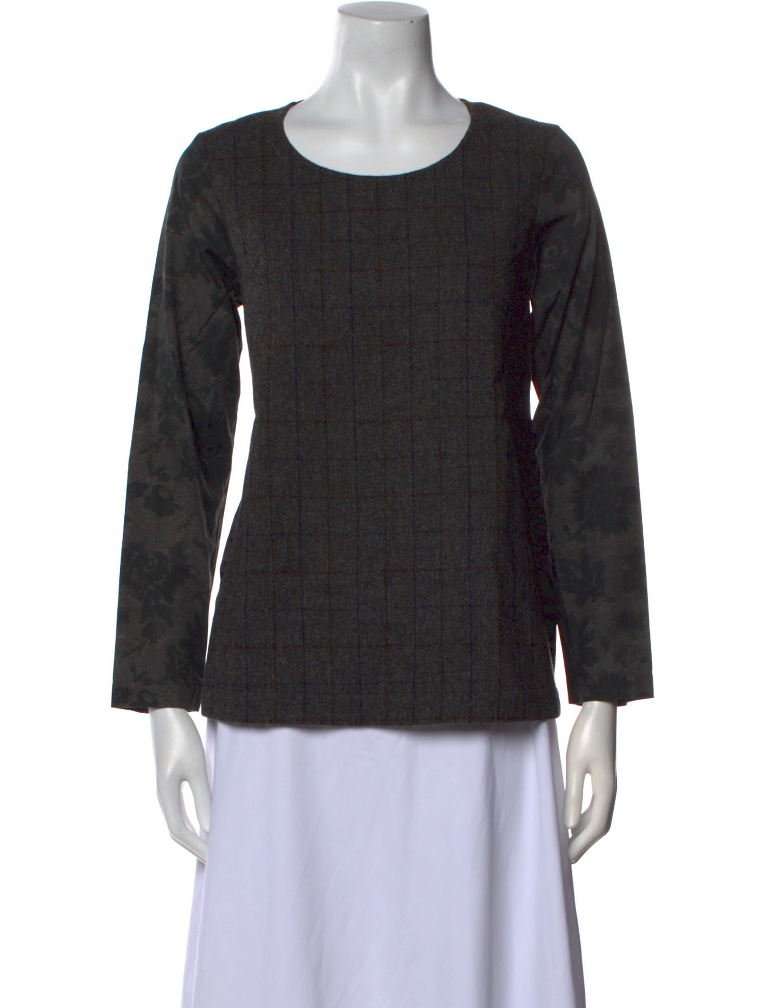 tricot COMME des GARÇONS Wool Printed Sweater