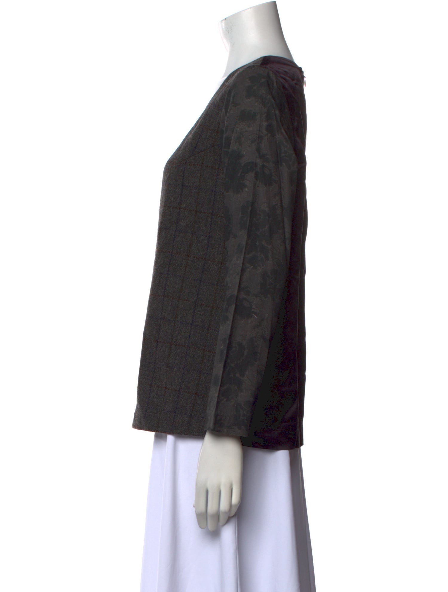 tricot COMME des GARÇONS Wool Printed Sweater