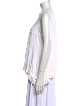 tricot COMME des GARÇONS Crew Neck Sleeveless Top