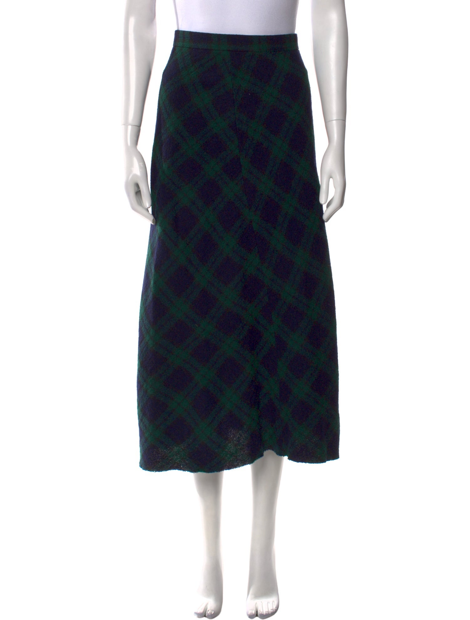 tricot COMME des GARÇONS Wool Midi Length Skirt