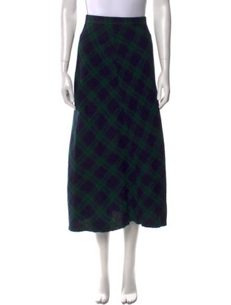 tricot COMME des GARÇONS Wool Midi Length Skirt