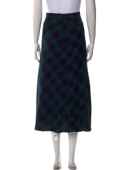 tricot COMME des GARÇONS Wool Midi Length Skirt