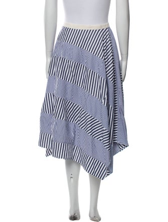 tricot COMME des GARÇONS Striped Knee-Length Skirt