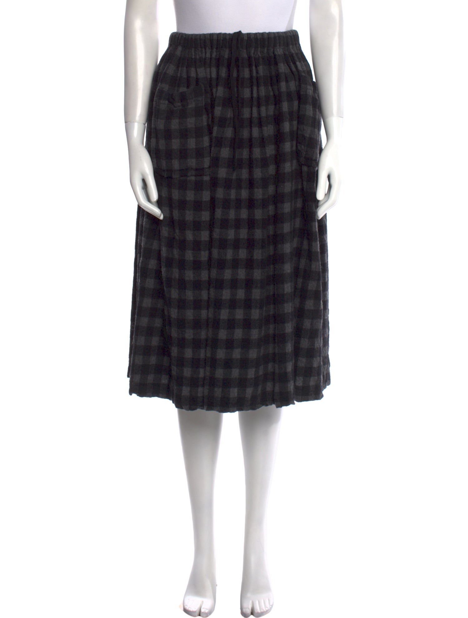 tricot COMME des GARÇONS Wool Knee-Length Skirt