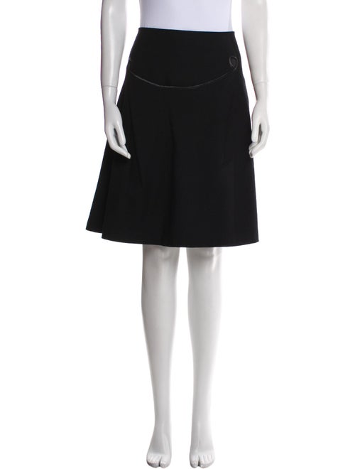 tricot COMME des GARÇONS Wool Knee-Length Skirt