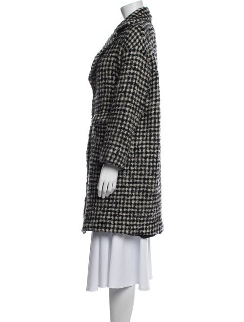 tricot COMME des GARÇONS Wool Tweed Pattern Coat