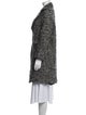 tricot COMME des GARÇONS Wool Tweed Pattern Coat