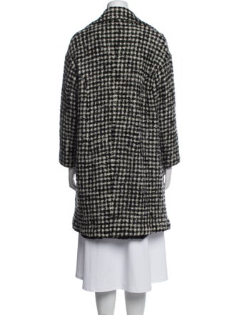 tricot COMME des GARÇONS Wool Tweed Pattern Coat